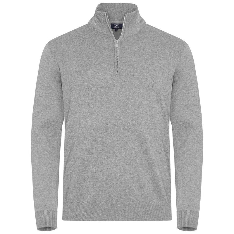 cutter-buck-oakville-hz-sweater-men-grijsmelange