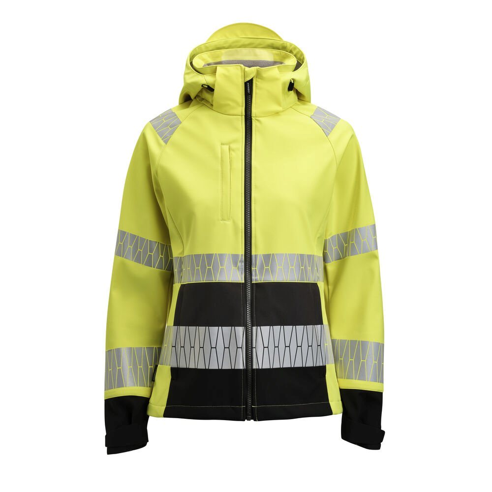 jobman-1377-womens-softshell-jacket-hi-vis-geel-zwart