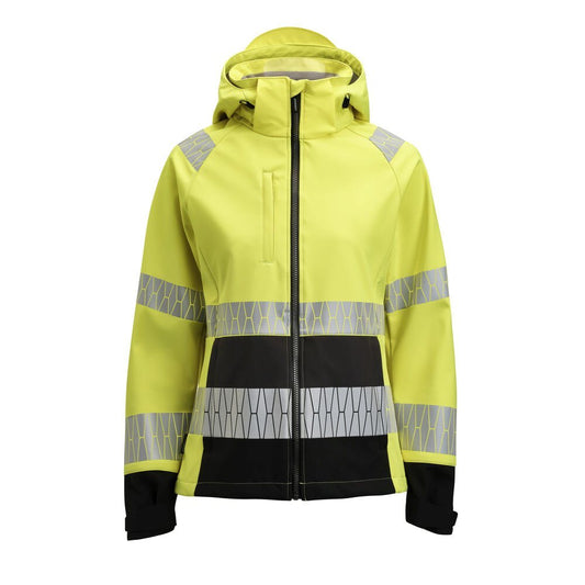 jobman-1377-womens-softshell-jacket-hi-vis-geel-zwart