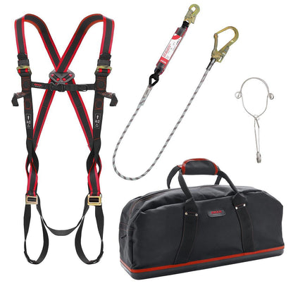 OXXA Essential Matterhorn 4123 steigerbouwset (Zwart/Rood)