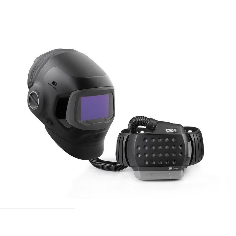 3M Speedglas G5-03 Pro Air lashelm met Adflo en G5-01/03VC lasfilter 637730 (Zwart)