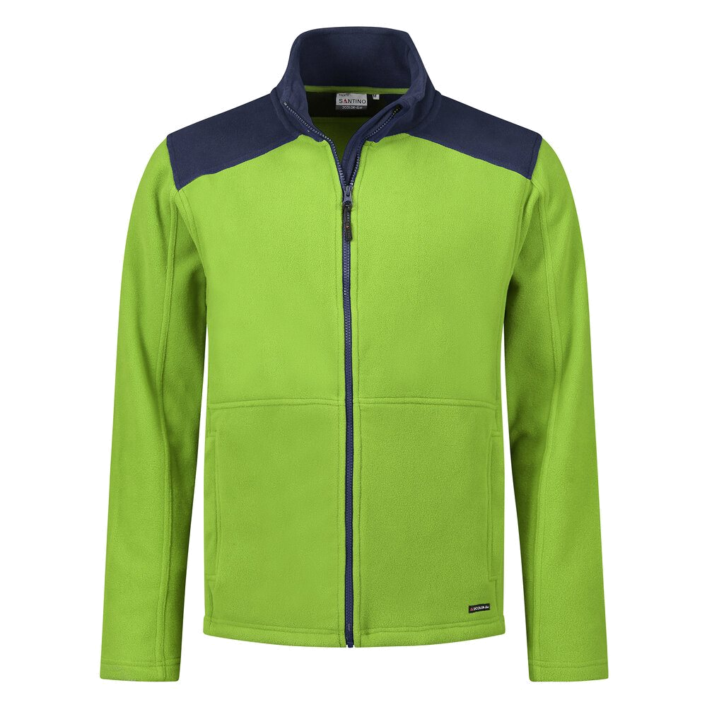 Santino Fleecejack Trento (Lime/Navy) 1