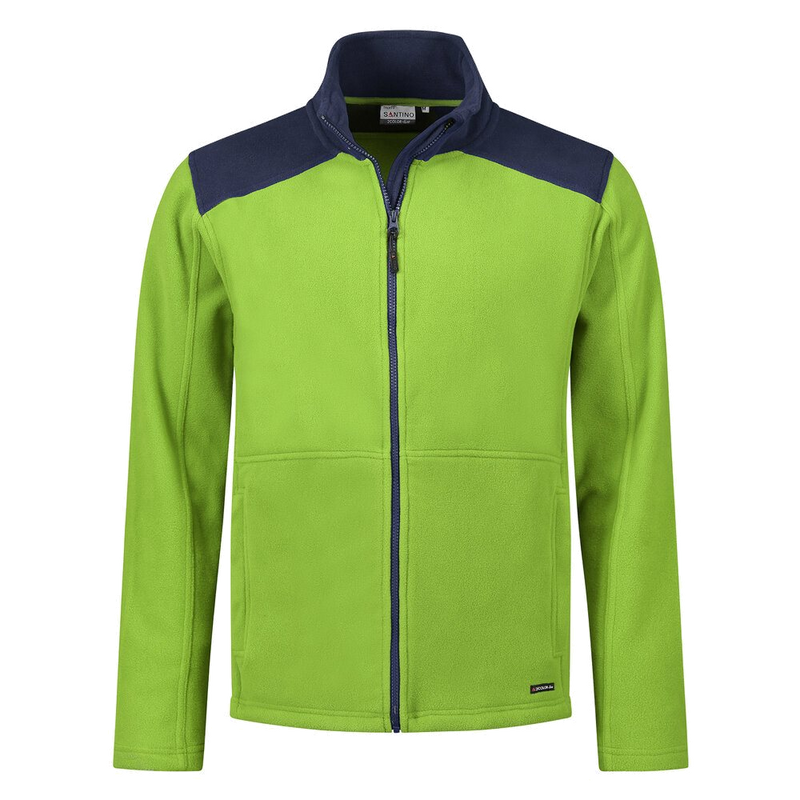Santino Fleecejack Trento (Lime/Navy) 1