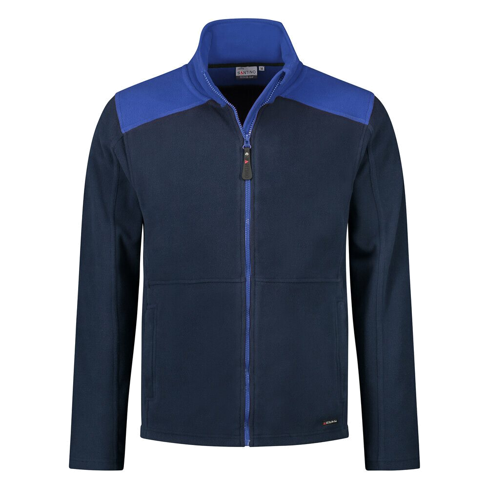 Santino Fleecejack Trento (Navy/Kobaltblauw) 1