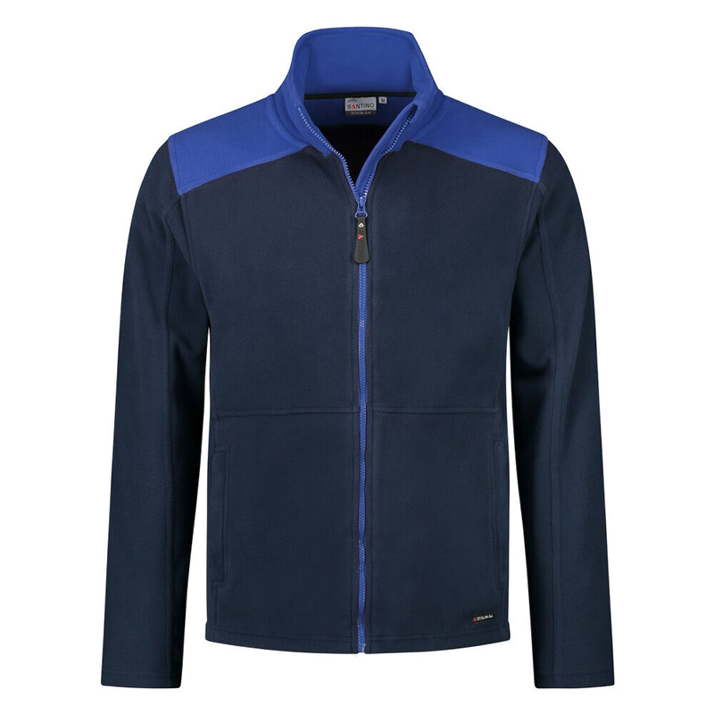 Santino Fleecejack Trento (Navy/Kobaltblauw) 1