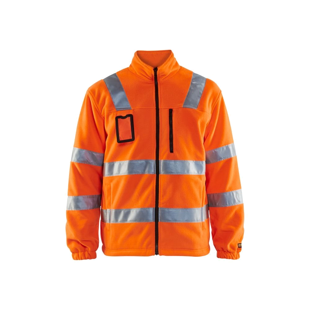 Blaklader Fleecejas HiVis 4853-2560 (5300 Oranje) 1