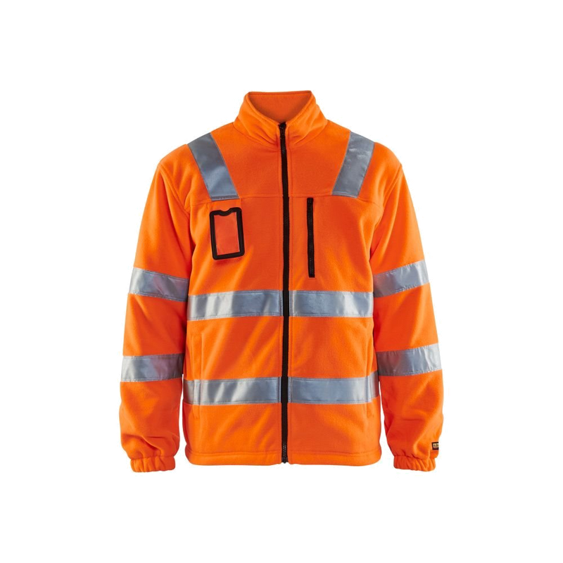 Blaklader Fleecejas HiVis 4853-2560 (5300 Oranje) 1