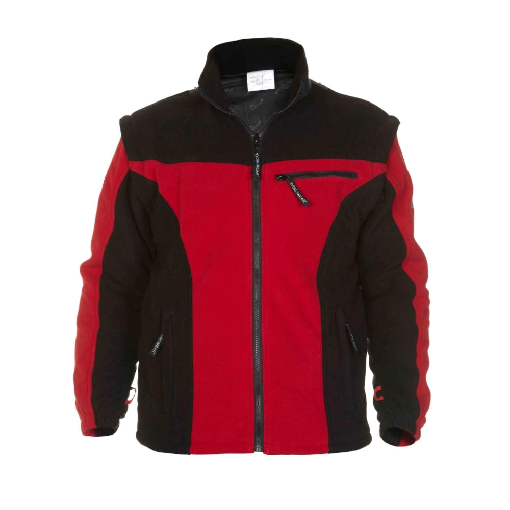 Hydrowear Keulen Fleece 04026014F (Zwart/Rood) 1