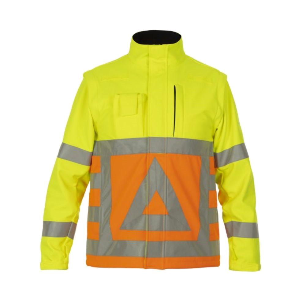 Hydrowear Terwolde Verkeersregelaars Softshell (Or/Ge) 1