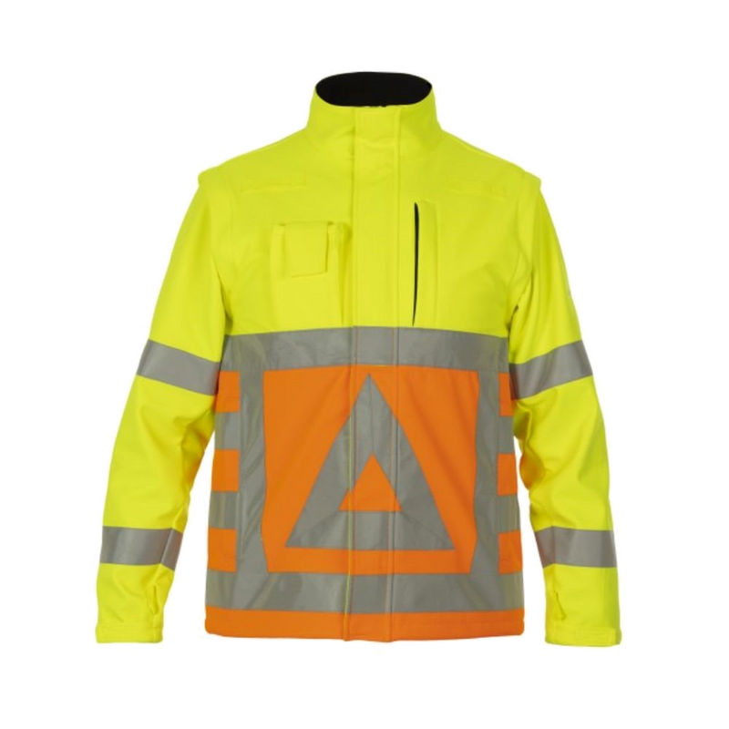 Hydrowear Terwolde Verkeersregelaars Softshell (Or/Ge) 1