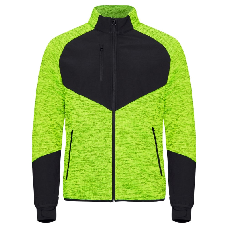 Clique Haines Fleece Jacket (Signaalgeel) 1
