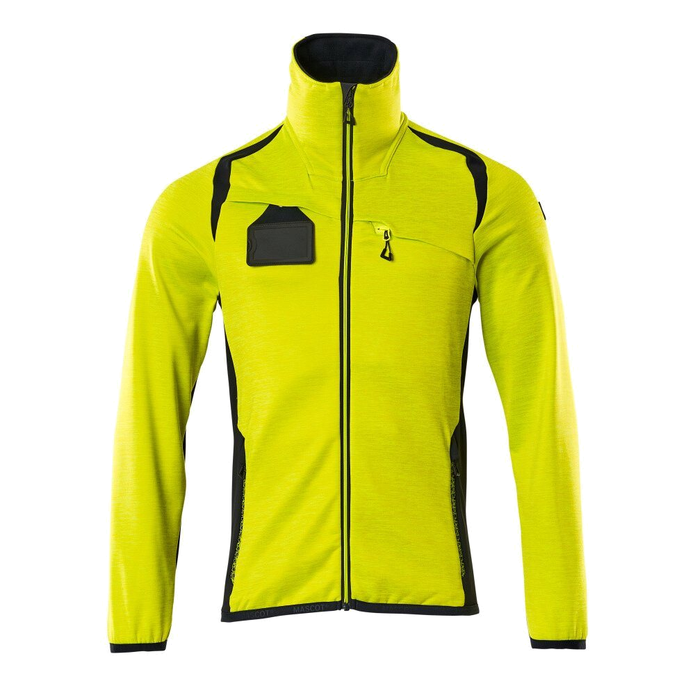 Mascot Accelerate Safe Fleecevest (Geel/Dnavy) 1