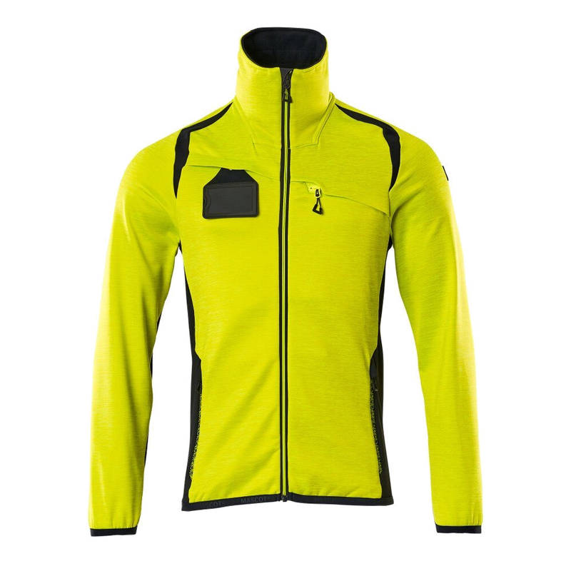 Mascot Accelerate Safe Fleecevest (Geel/Dnavy) 1