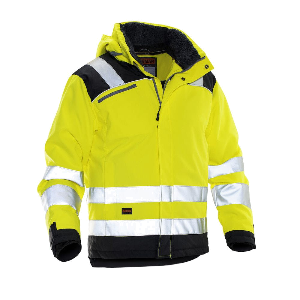 Jobman 1347 Winter Jacket STAR CL.3 (Geel/Zwart) 1