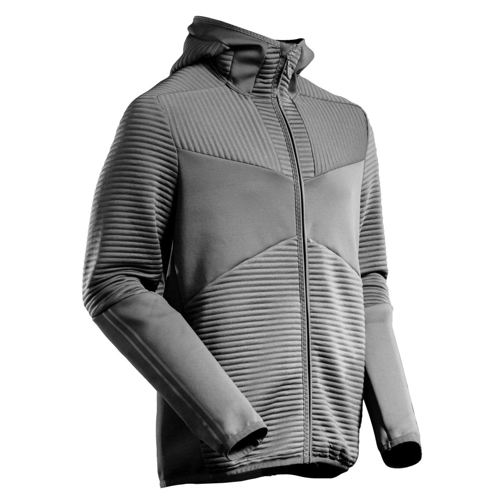 Mascot Stretch Fleecevest met capuchon (Steengrijs) 1
