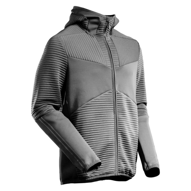 Mascot Stretch Fleecevest met capuchon (Steengrijs) 1