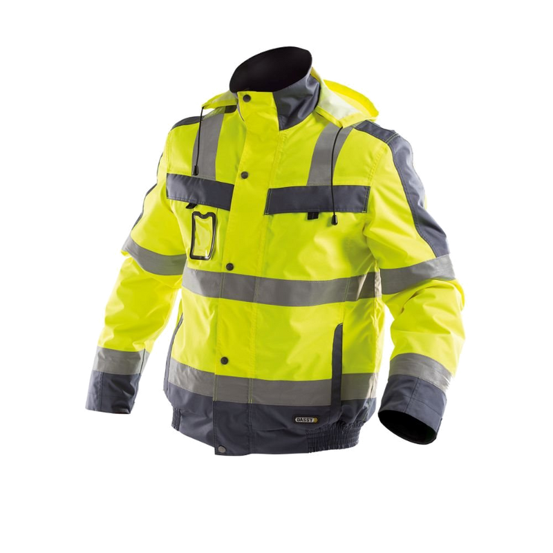 Dassy Lima Hivis winterjas (Geel/Cement) 1