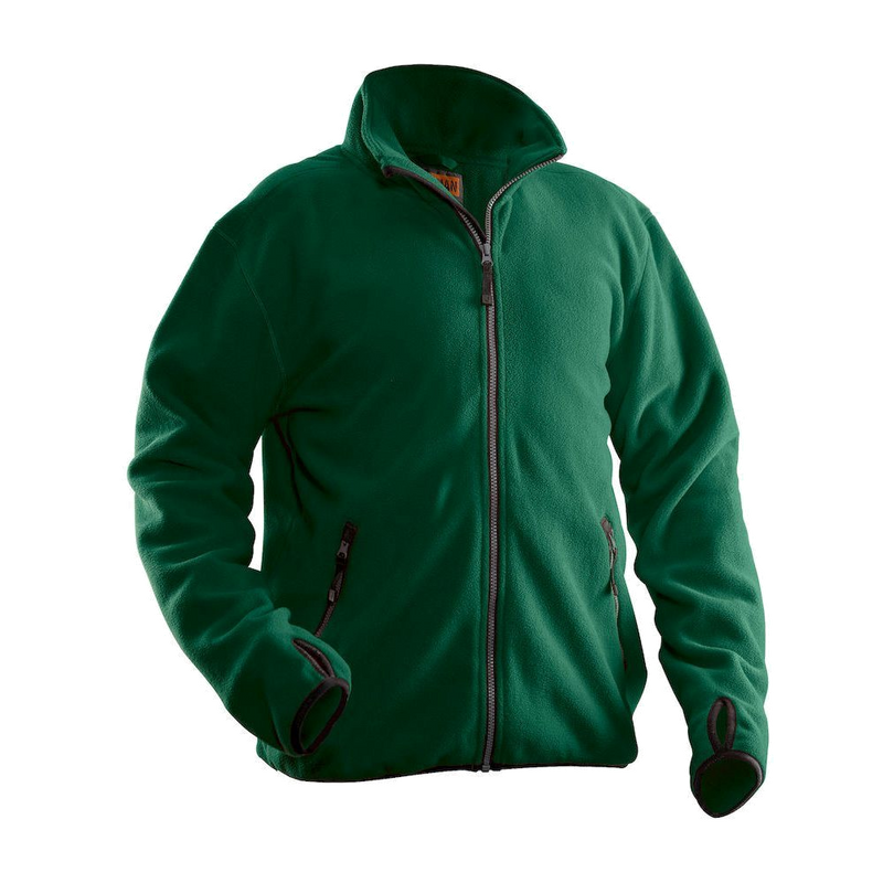Jobman Practical Fleece Jack 5501 (Bosgroen) 1