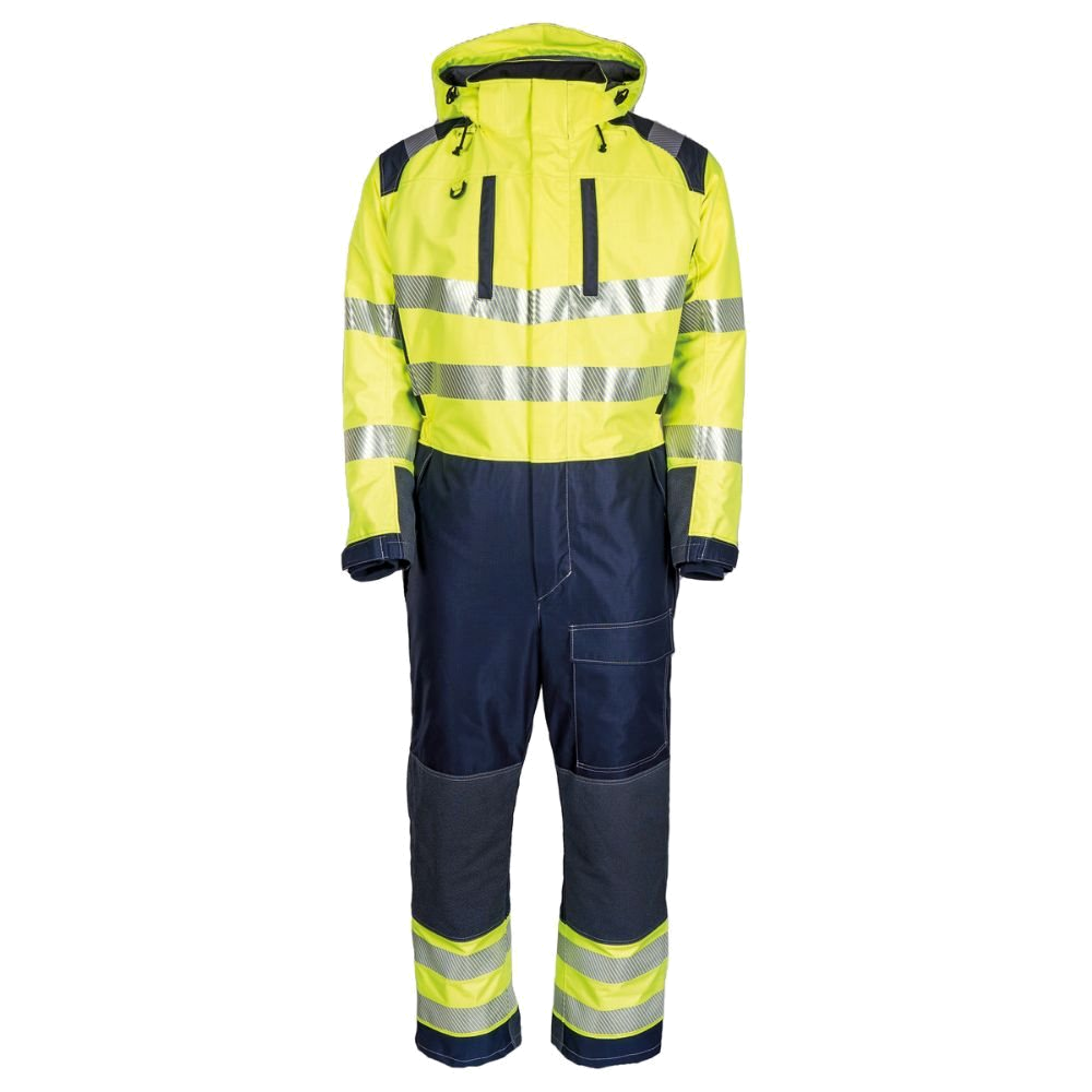 Tranemo Shell FR Winteroverall (Geel/Navy) 1
