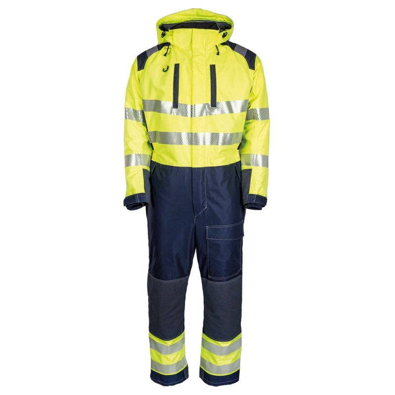 Tranemo Shell FR Winteroverall (Geel/Navy) 1