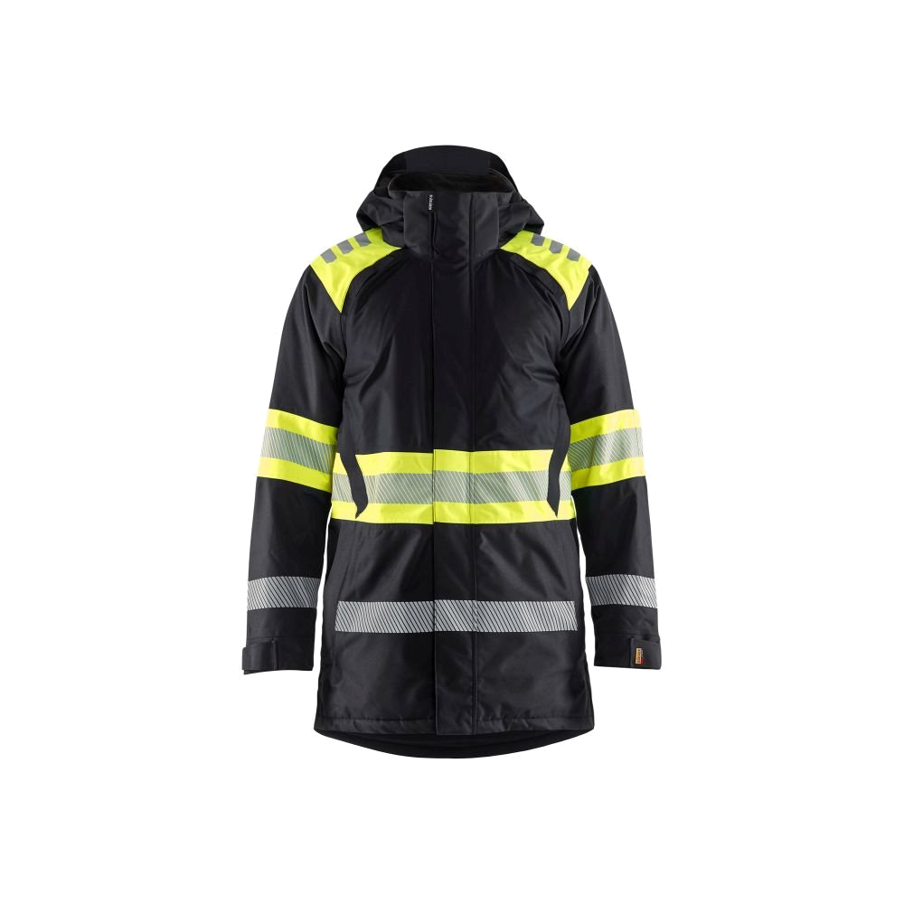 Blaklader Winterparka High Vis (Zwart/Geel) 1