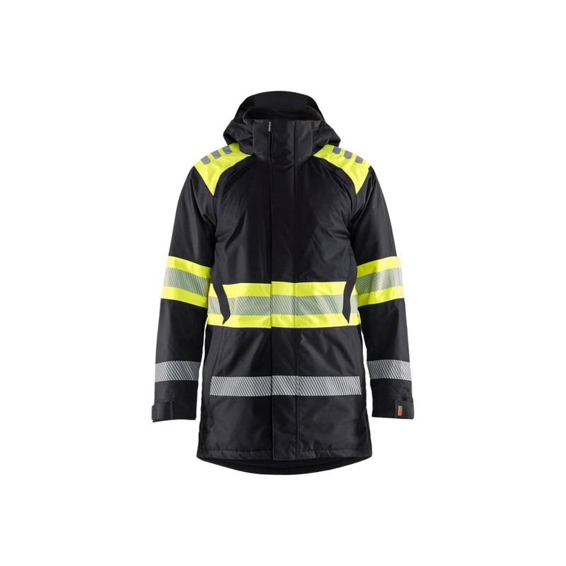 Blaklader Winterparka High Vis (Zwart/Geel) 1