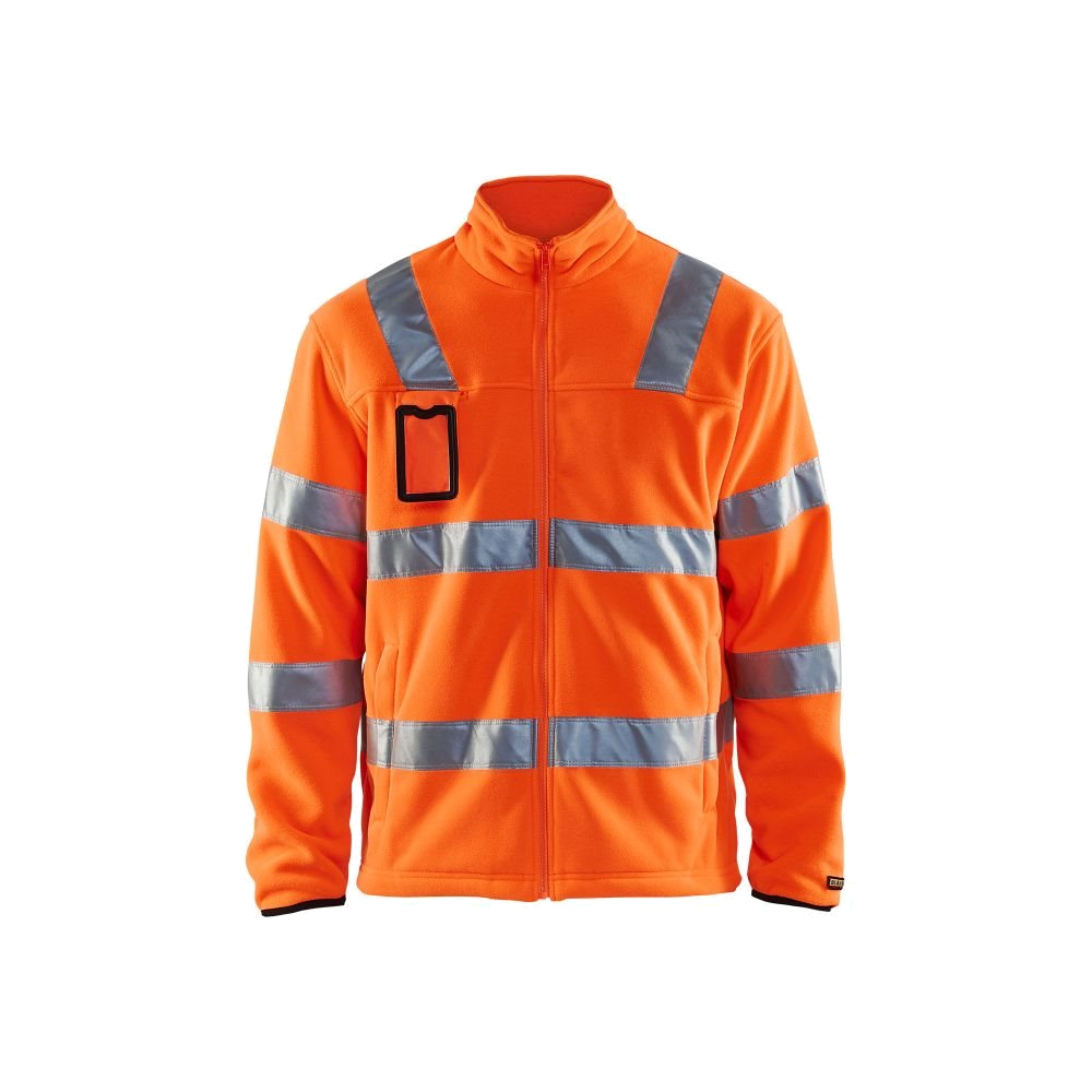 Blaklader Fleecejas HiVis 4833-2560 (5300 Oranje) 1