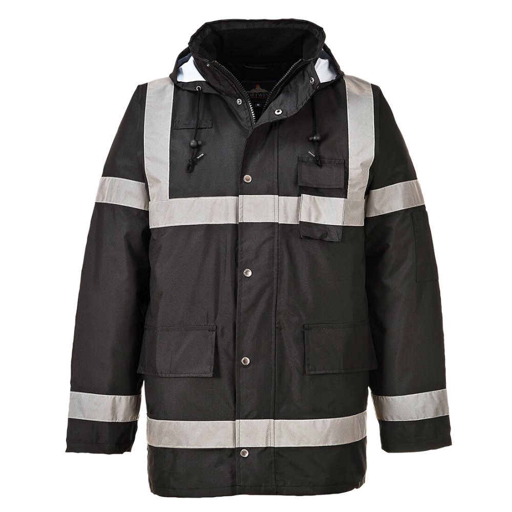 Portwest Iona Lite Doorwerkjas (Zwart) 1