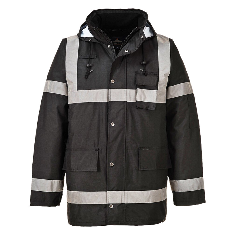 Portwest Iona Lite Doorwerkjas (Zwart) 1