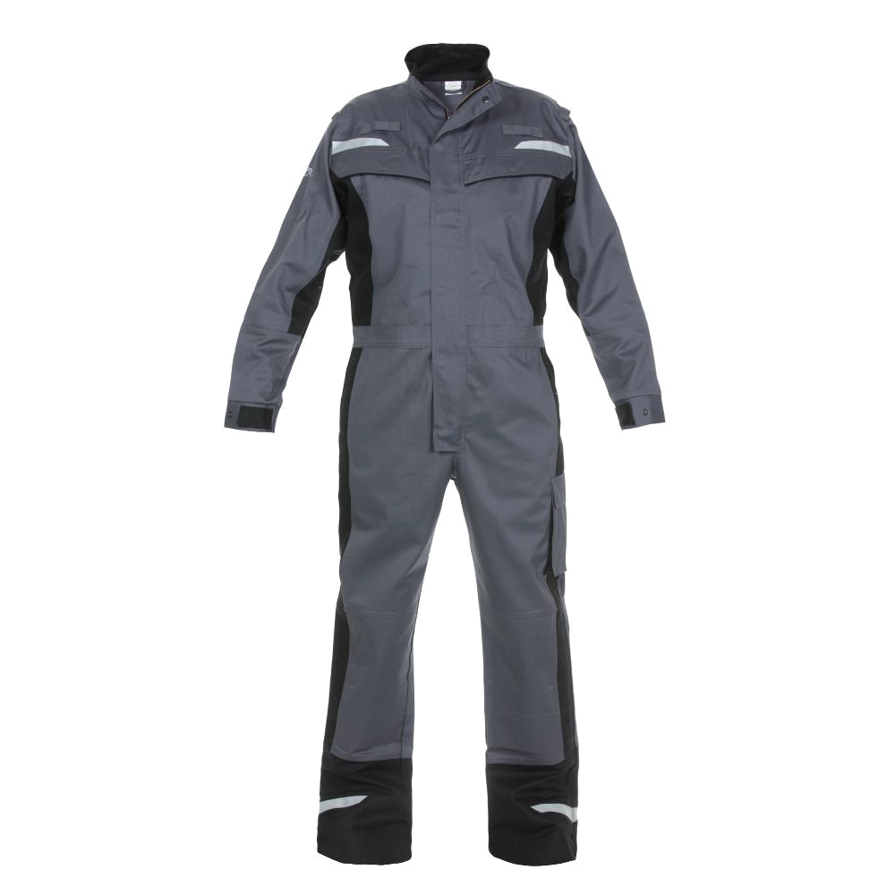 Hydrowear multinorm overal Memphis (Grijs-Zwart) 1