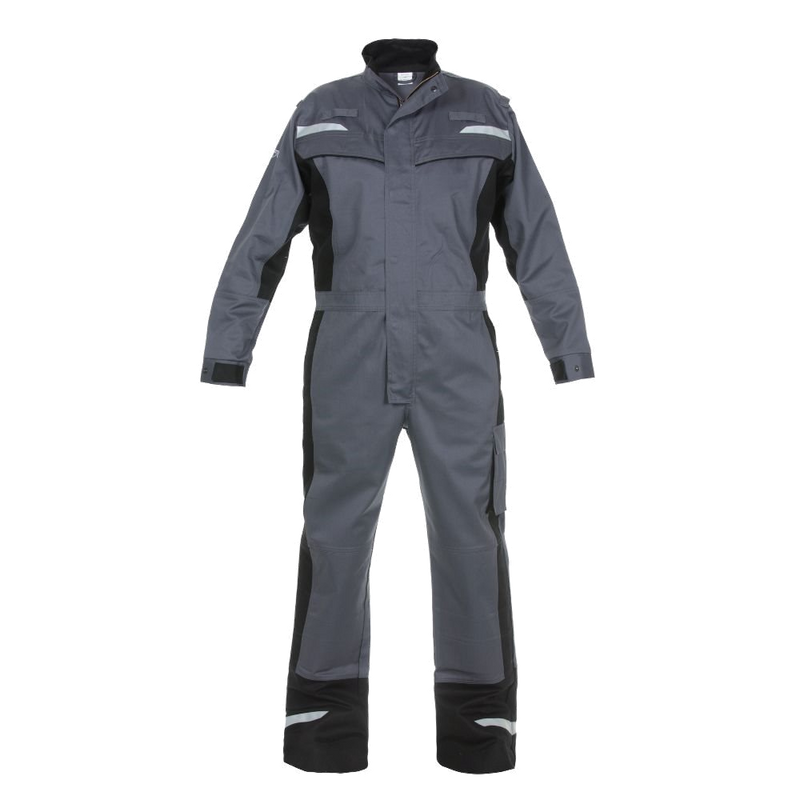 Hydrowear multinorm overal Memphis (Grijs-Zwart) 1