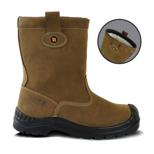 Safeet Lucca 30-600 S3 Winter Veiligheidslaars (Bruin) 4
