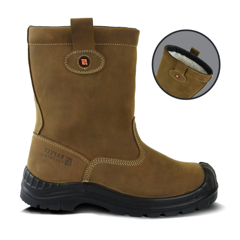 Safeet Lucca 30-600 S3 Winter Veiligheidslaars (Bruin) 4
