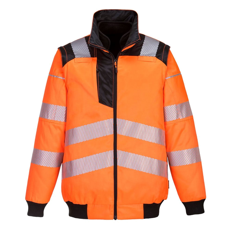 Portwest PW3 3in1 Pilot Jacket (Oranje/Zwart) 1