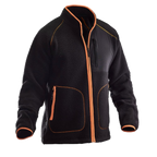 Jobman 5161 Pile Jacket (Zwart/Oranje) 1