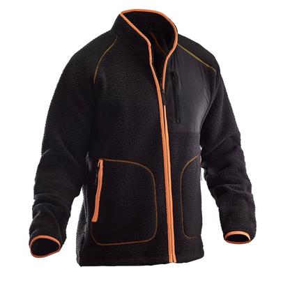 Jobman 5161 Pile Jacket (Zwart/Oranje) 1