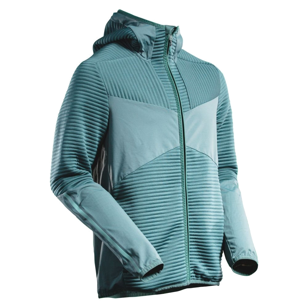 Mascot Stretch Fleecevest met capuchon (Lichtbosgroen) 1