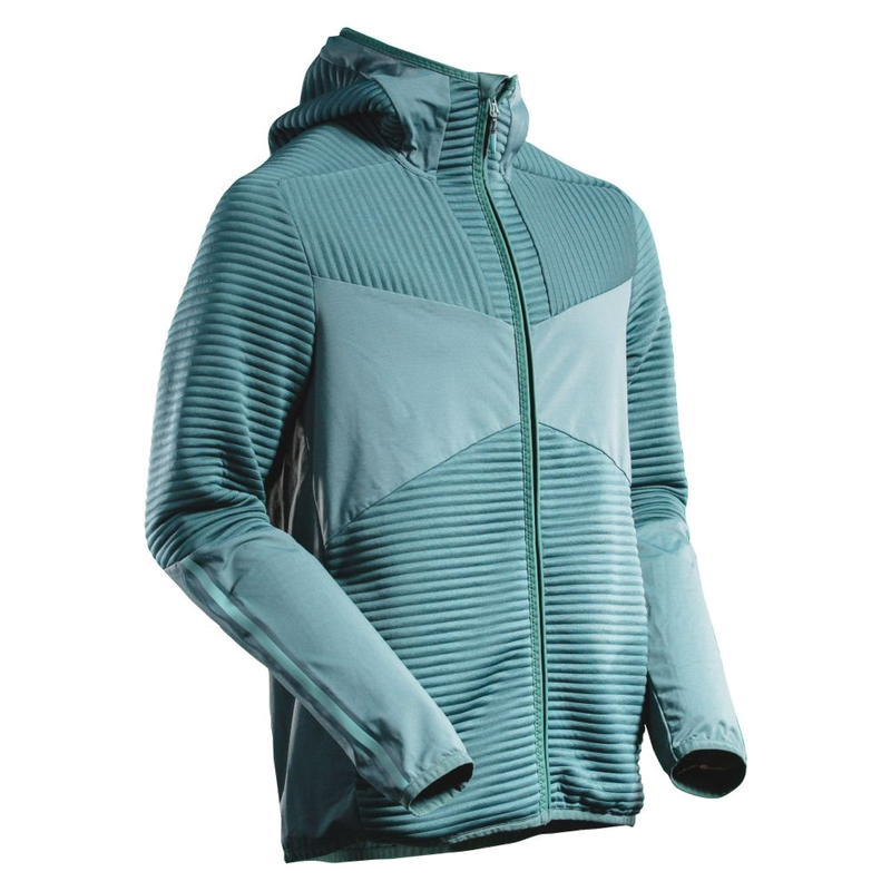 Mascot Stretch Fleecevest met capuchon (Lichtbosgroen) 1