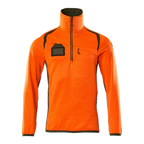 Mascot Acc. Safe Fleecetrui HZ (Oranje/Mosgroen) 1