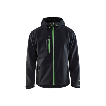 Blaklader Softshell Jack 4949-2517 (9942 Zwart/Groen) 1