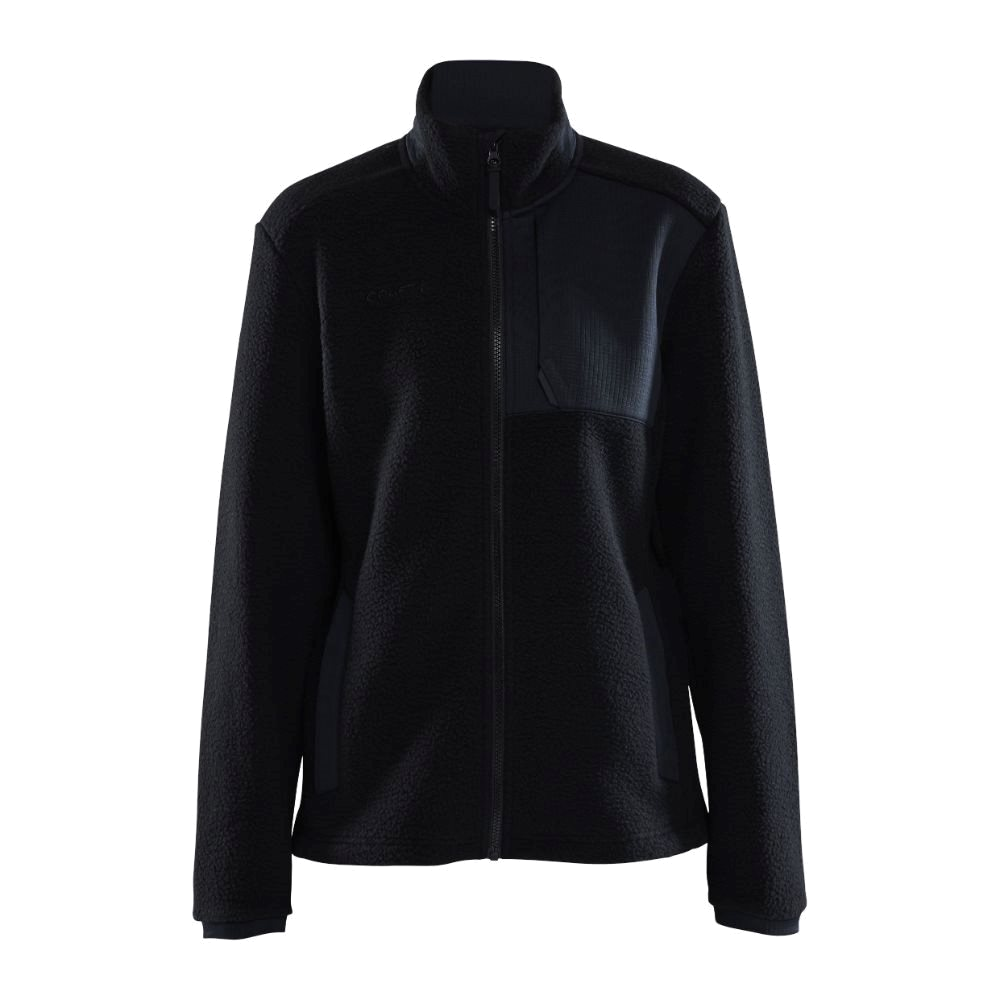 Craft ADV Exp Pile Fleece Jacket Dames (999000 Zwart) 1