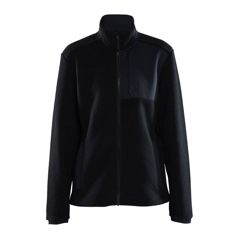 Craft ADV Exp Pile Fleece Jacket Dames (999000 Zwart) 1