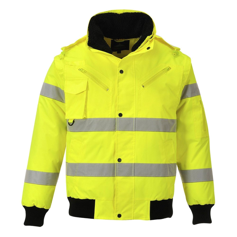 Portwest Hi-Vis 3-in-1 Bomberjack (Geel) 1