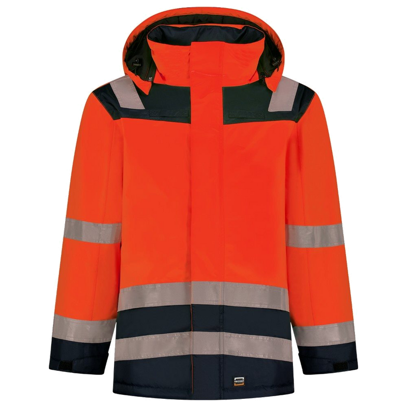 Tricorp Parka High Vis Bicolor (Rood/Navy) 1