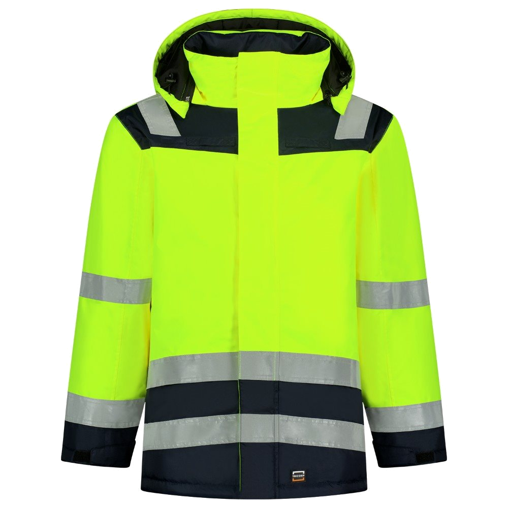 Tricorp Parka High Vis Bicolor (Geel/Navy) 1