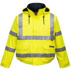 Portwest Bizflame Hi-Vis Bomberjack Multinorm (Geel) 1