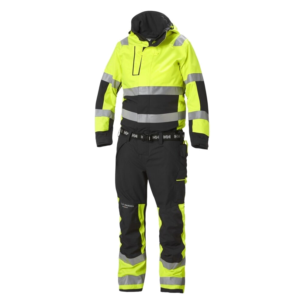 Helly Hansen Alna 2.0 Shell Suit (Geel/Charcoal) 1
