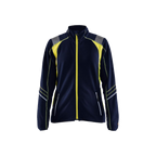 Blaklader Dames Fleece jack 4973-1010 (8933 Navy/Geel) 1