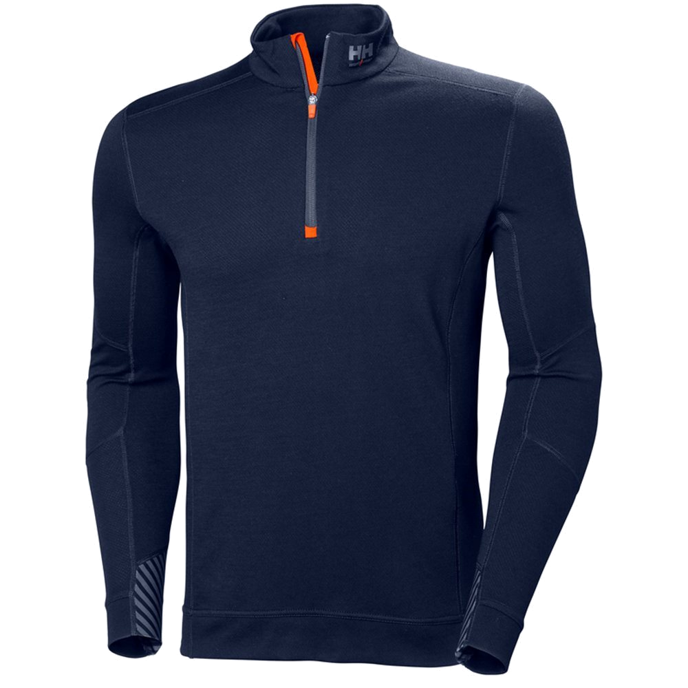 Helly Hansen Lifa Merino Half Zip (Navy) 1