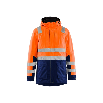 Blaklader HiVis parka 4495-1987 (5389 Oranje/Navy) 1